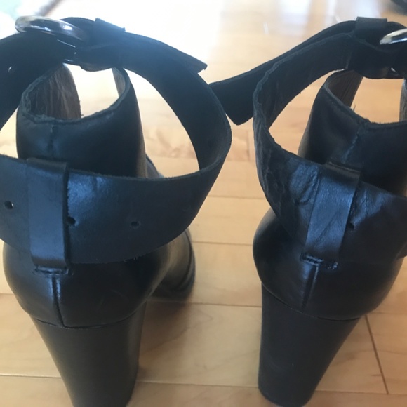 Leather Black Max Studio shoes boot - Picture 2 of 4